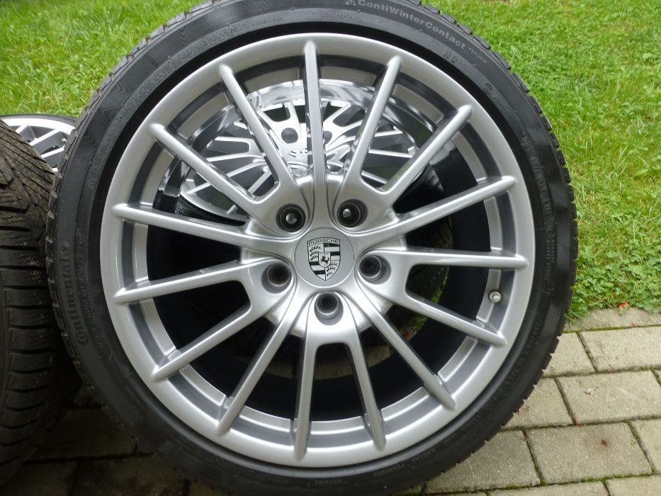 Koła ZIMOWE PORSCHE PANAMERA TURBO 20cali Jak Nowe!! Michelin continen