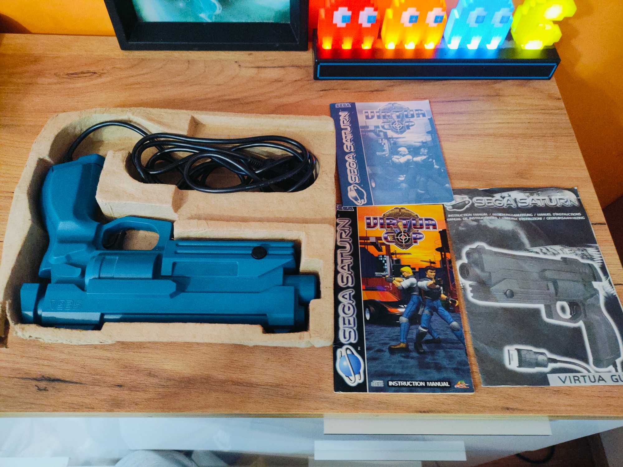 Sega Saturn Oryginalny Gun Virtua Cop