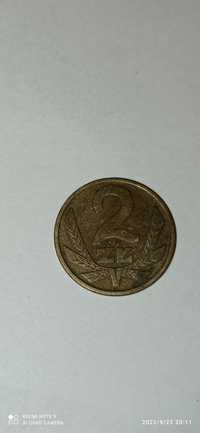 2 zł  moneta z 1975 r PRL