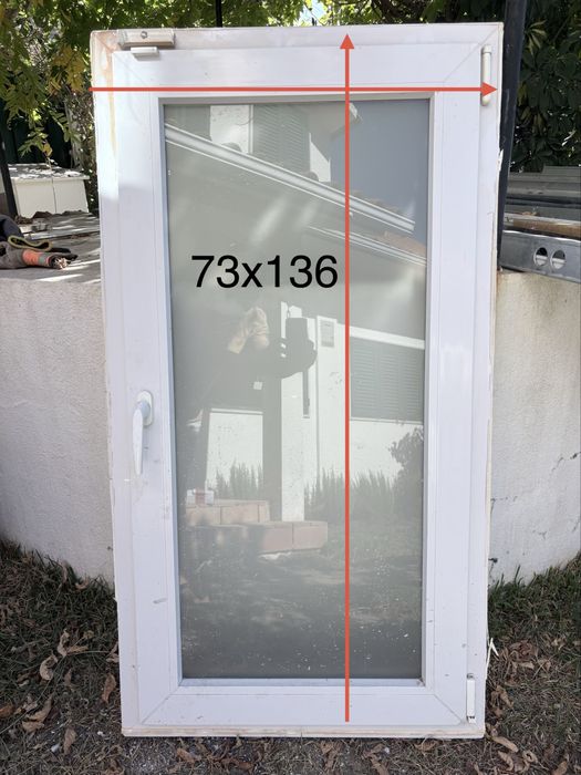 Janela oscilobatente PVC