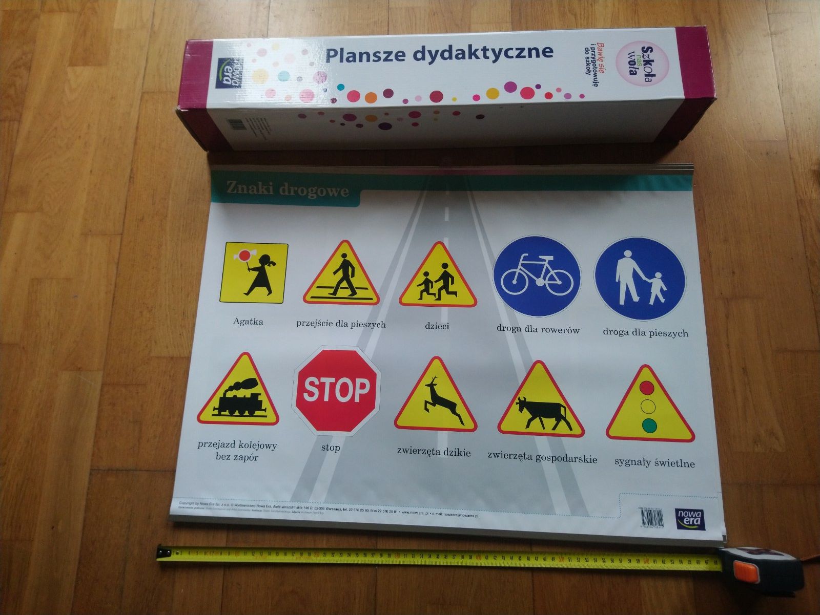 Duże plansze dydaktyczne do zerówki Nowa Era