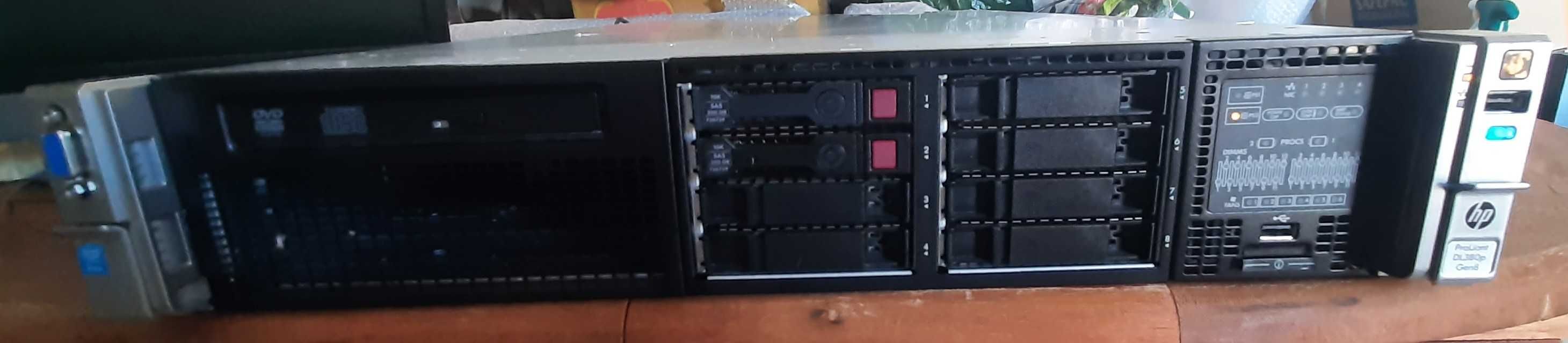 HP PROLIANT DL 380 G8 com VMWARE 6.0 (licença)