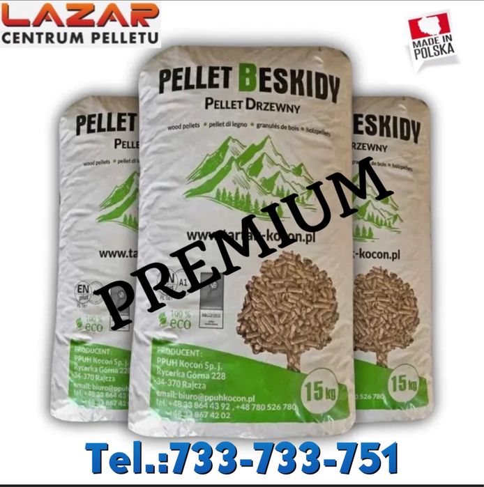 Pellet Drzewny A1 Czysta trocina!! nie Olczyk Feniks