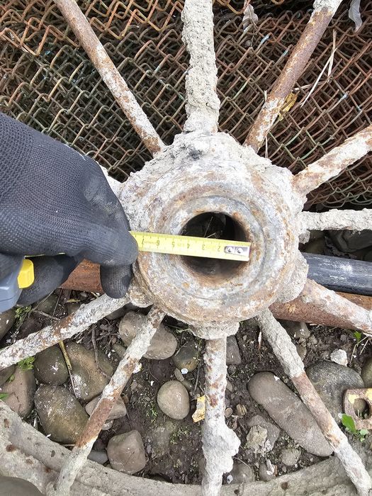 Металеві колеса.