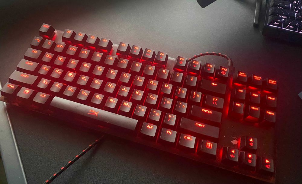 Клавіатура HyperX Alloy FPS Pro Cherry MX Red (Механічна)