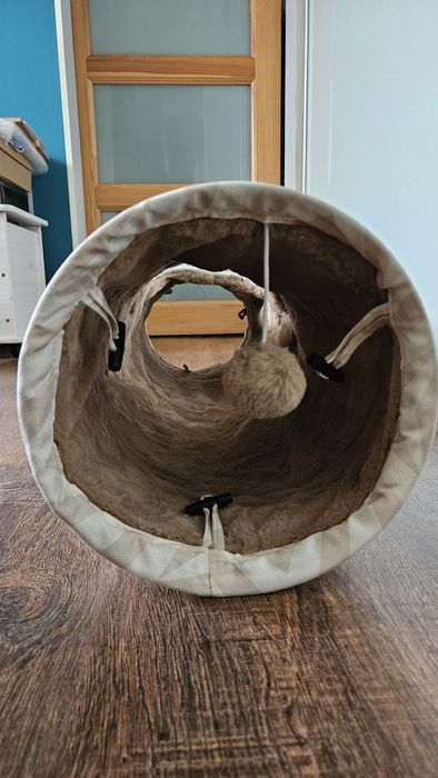 Tunel - zabawka dla kota