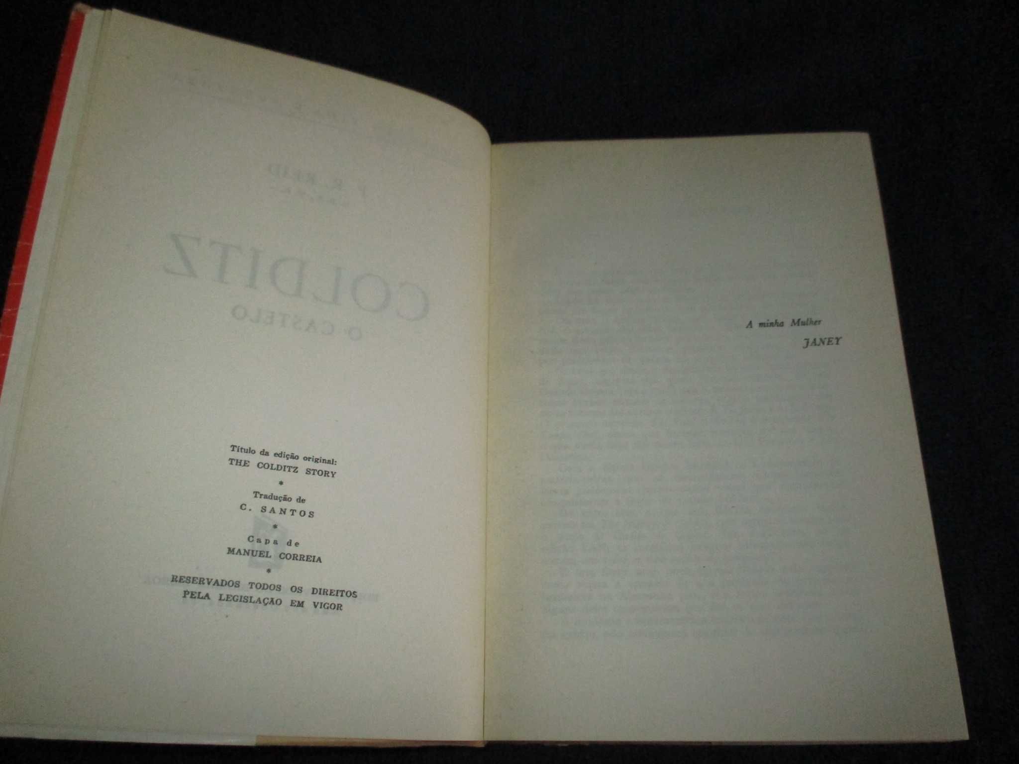 Livro Colditz O Castelo P.R. Reid Livros do Brasil