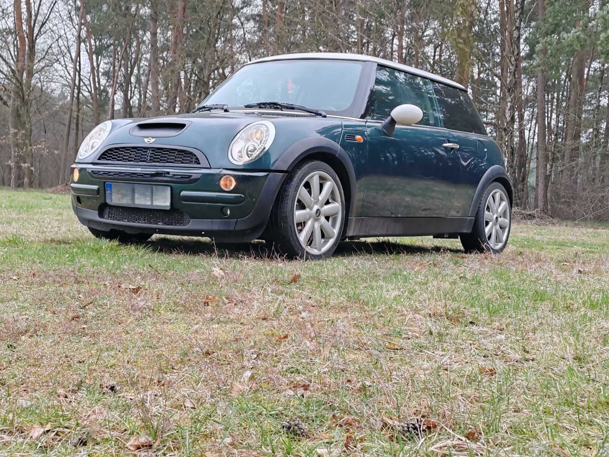 Mini Cooper R50 1.6 116KM Zielony Metalic z Brokatem