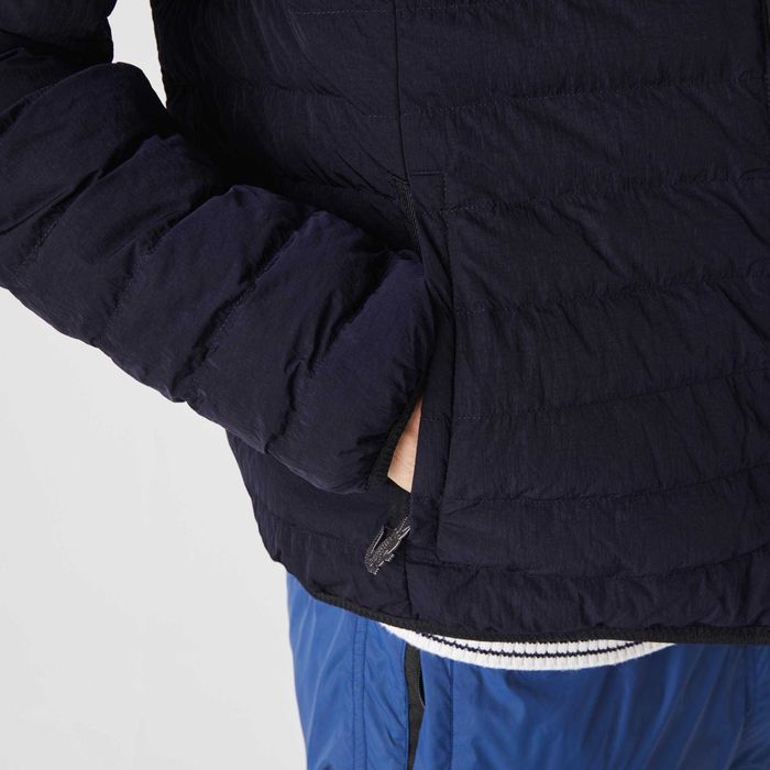 Фірмова чоловіча, коротка, водовідштовхувальна куртка Lacoste, 48р. L