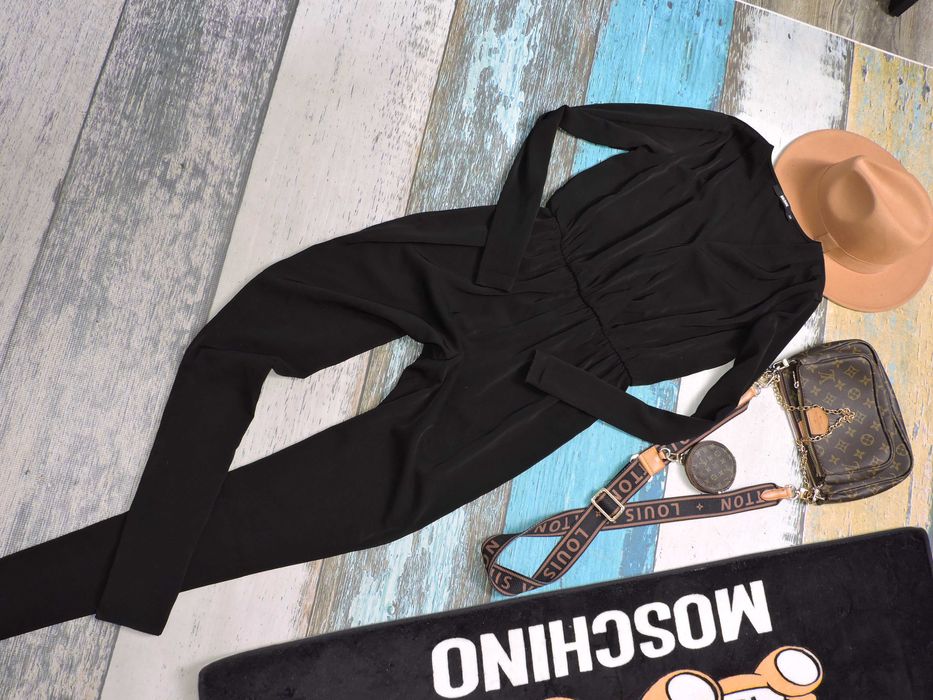 BIK BOK t Modny  Czarny kombinezon XS