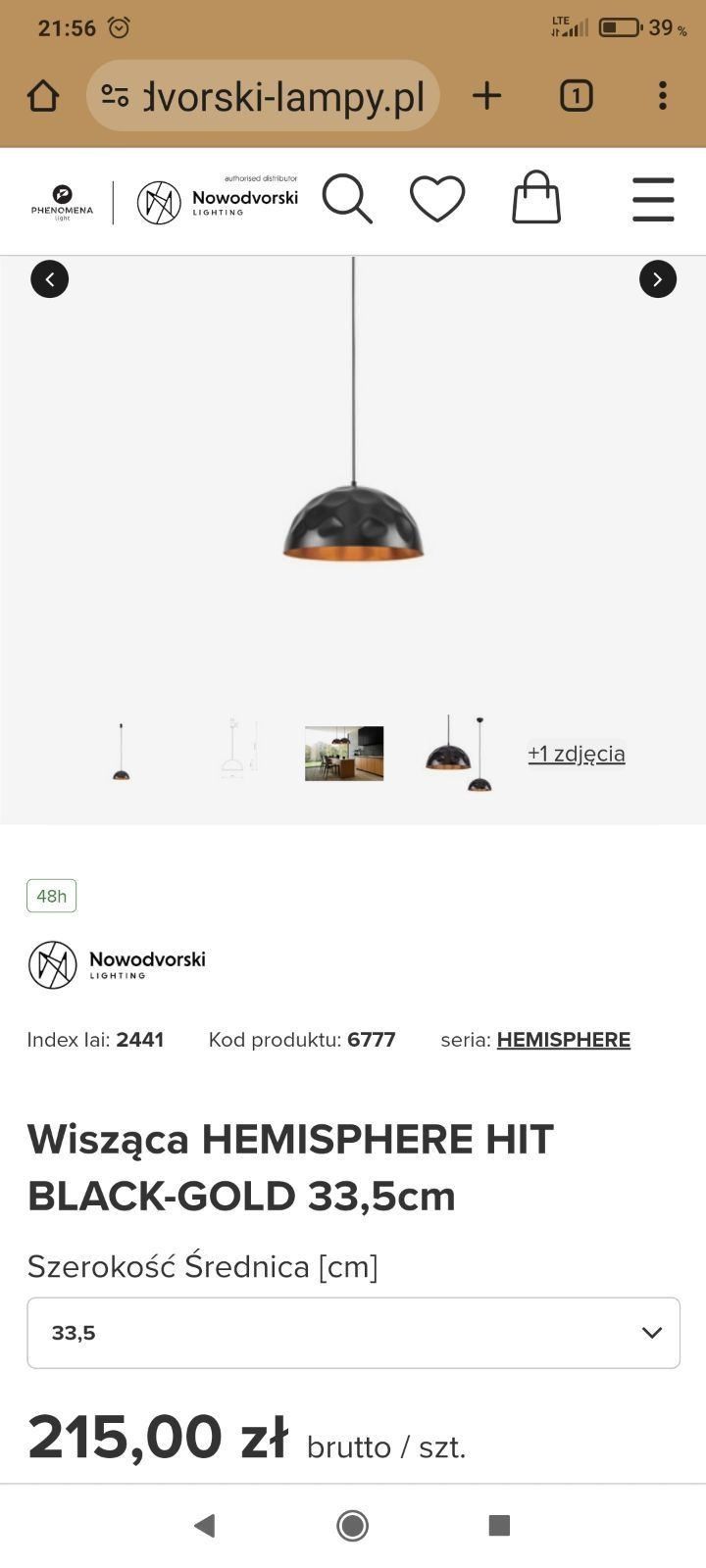 Lampy wiszące czarne 300zł za dwie sztuki