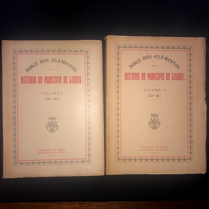Índice dos Elementos para a História de Lisboa