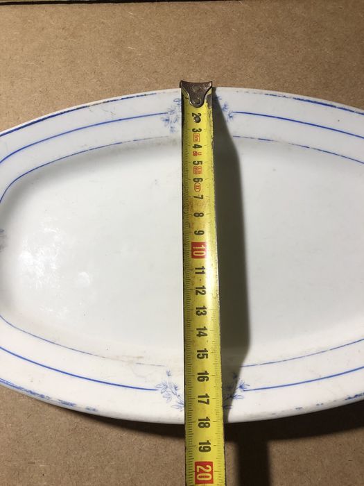 Travessa antiga porcela de coimbra