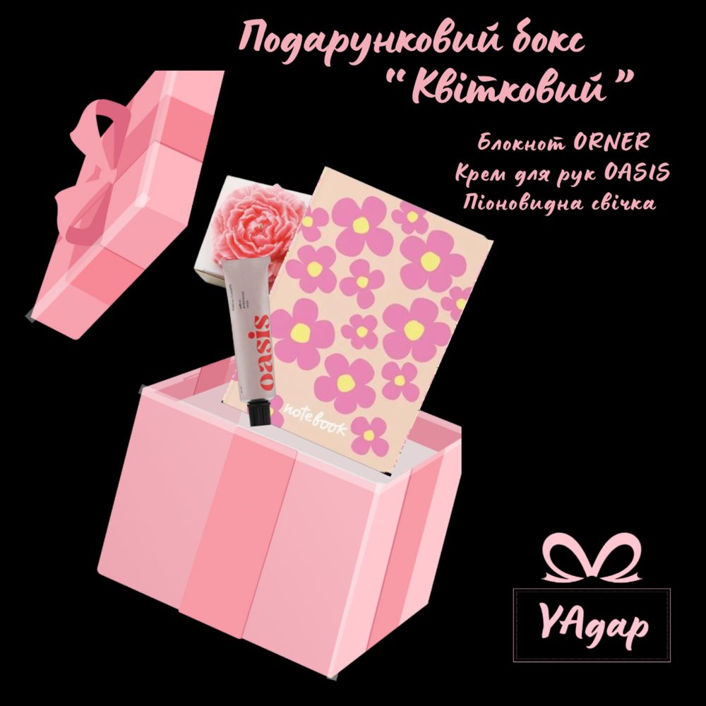 Подарунковий бокс «Квітковий» під замовлення