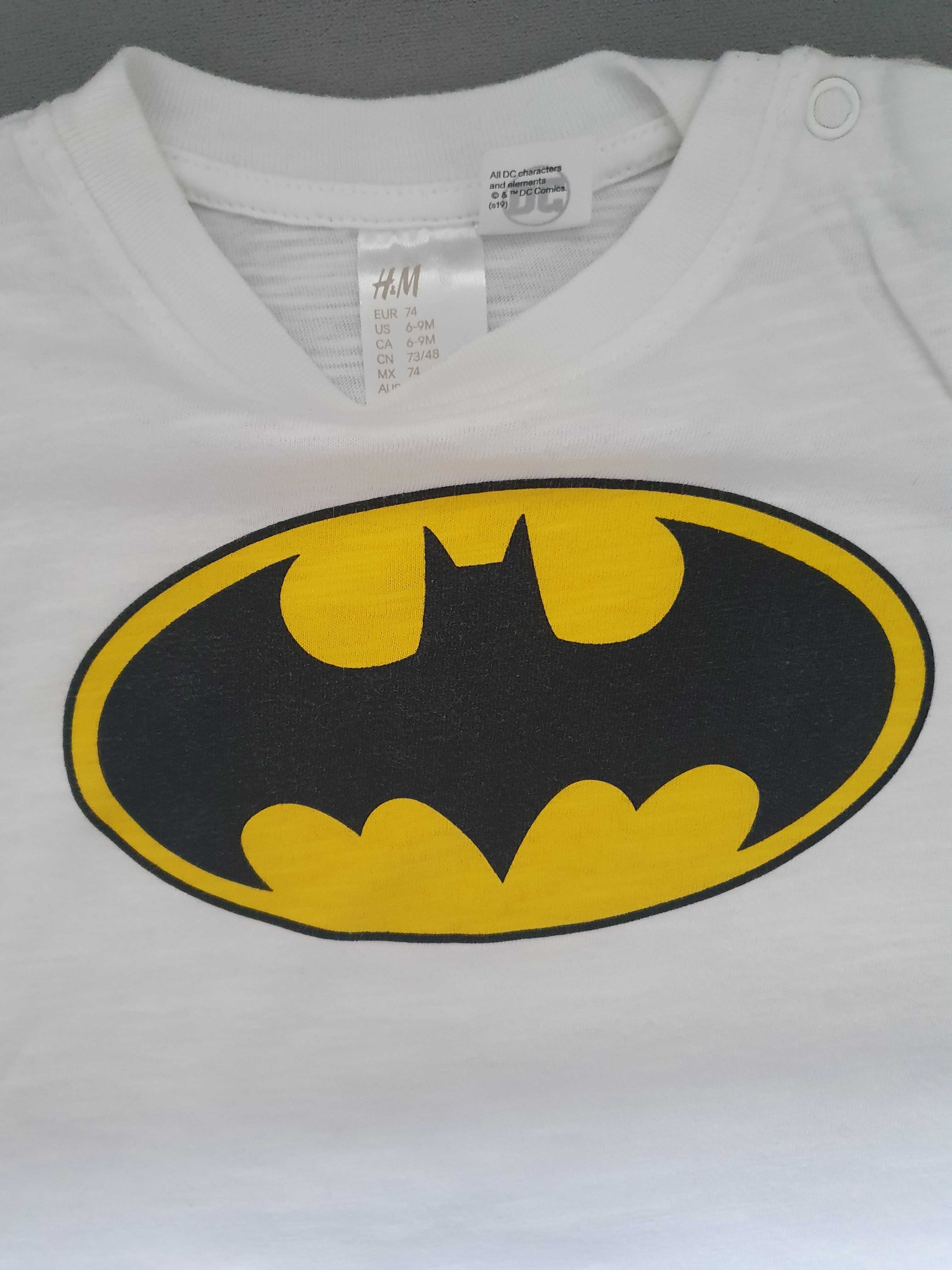 Koszulka Batman, h&m, rozmiar 74