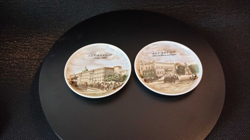 Talerzyki kolekcjonerskie porcelana Kaiser.ALT-BERLIN. Vintage.