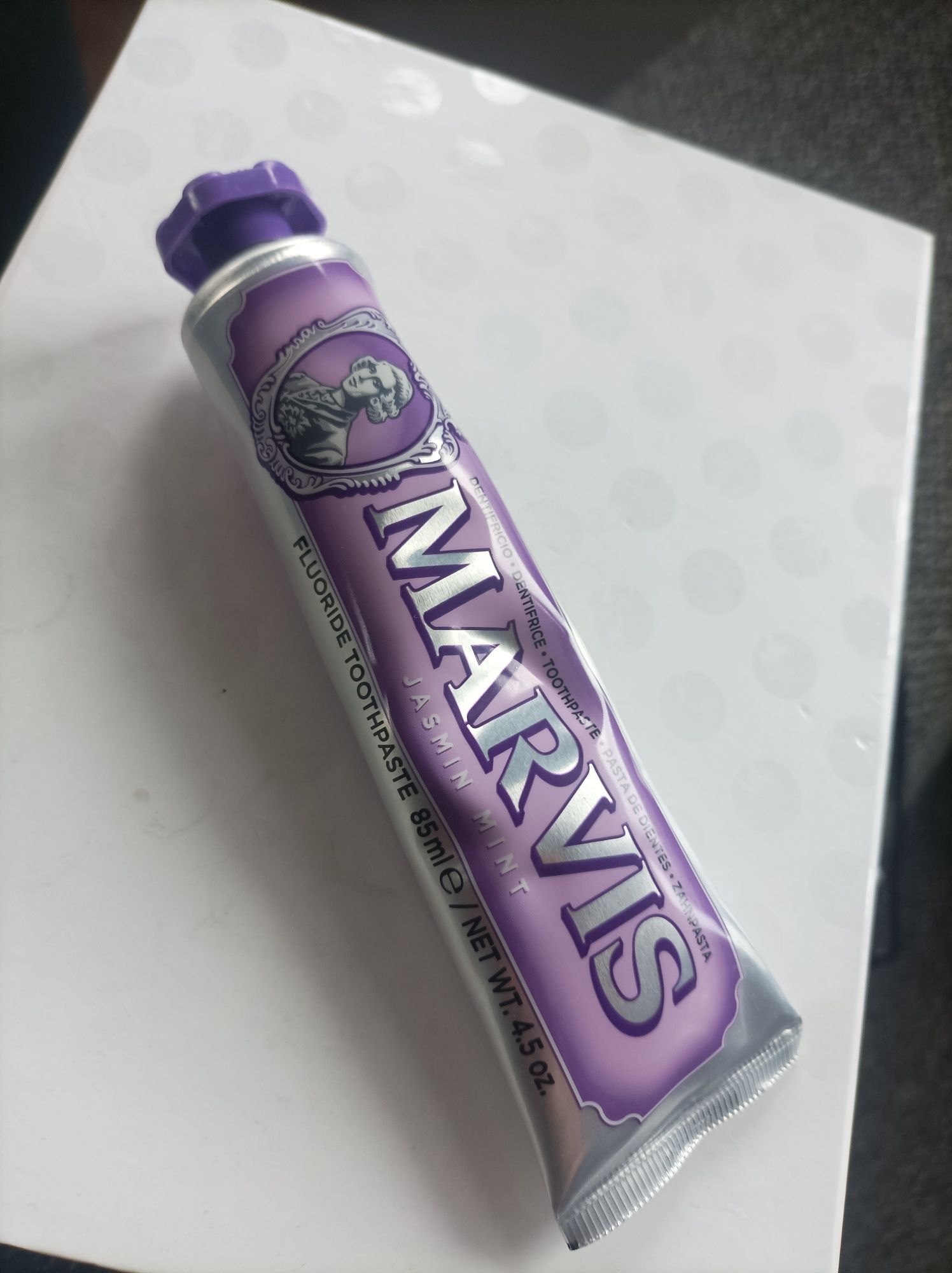 MARVIS JAŚMIN MIĘTA pasta do zębów z fluorem wybielająca 85 ml