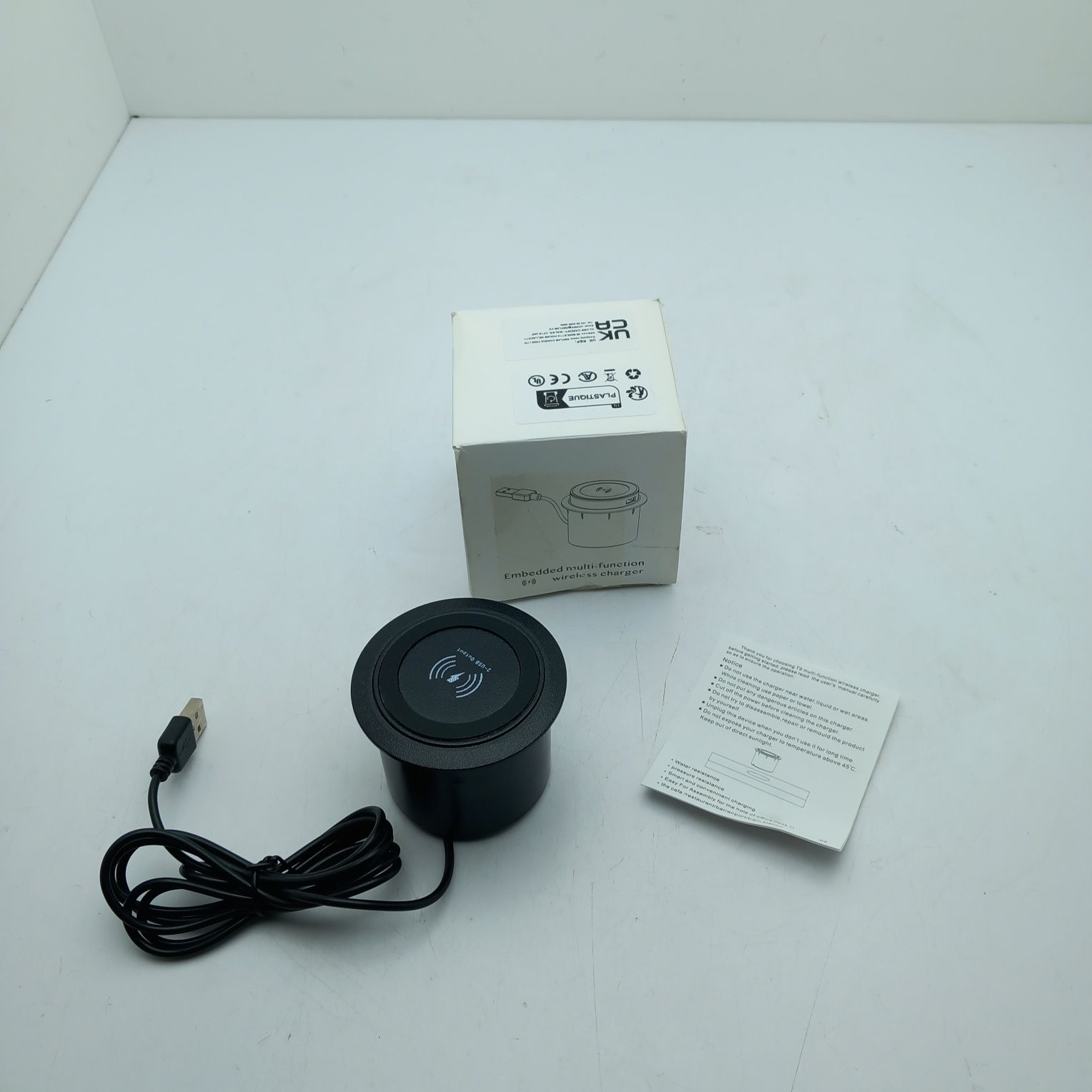 Indukcyjną ładowarka z 2x wyjście usb