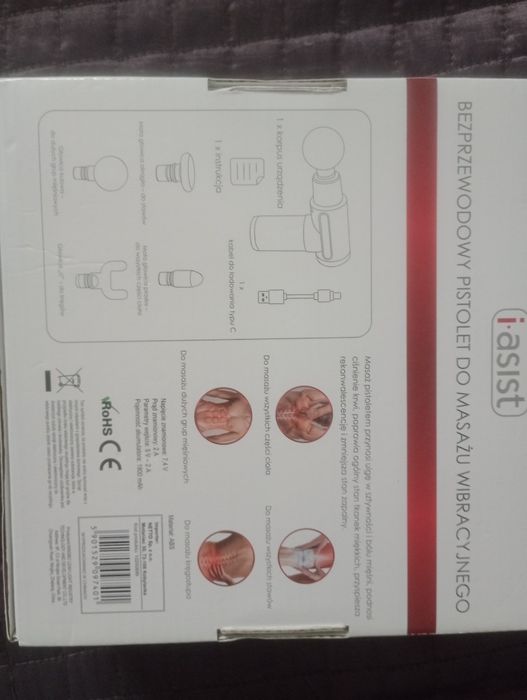 Pistolet do masażu stan bardzo dobry