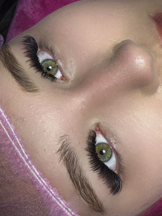 Нарощення вій, наращевание ресниц