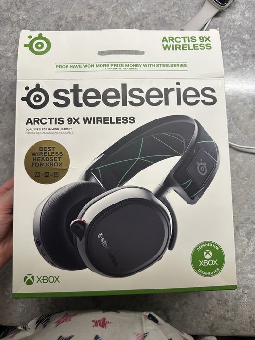 Навушники безпровідні до ПК та Xbox Steelseries artic9X