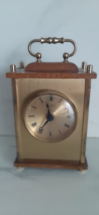 Zegar kominkowy Weimar Quartz – vintage, Made in GDR (NRD)