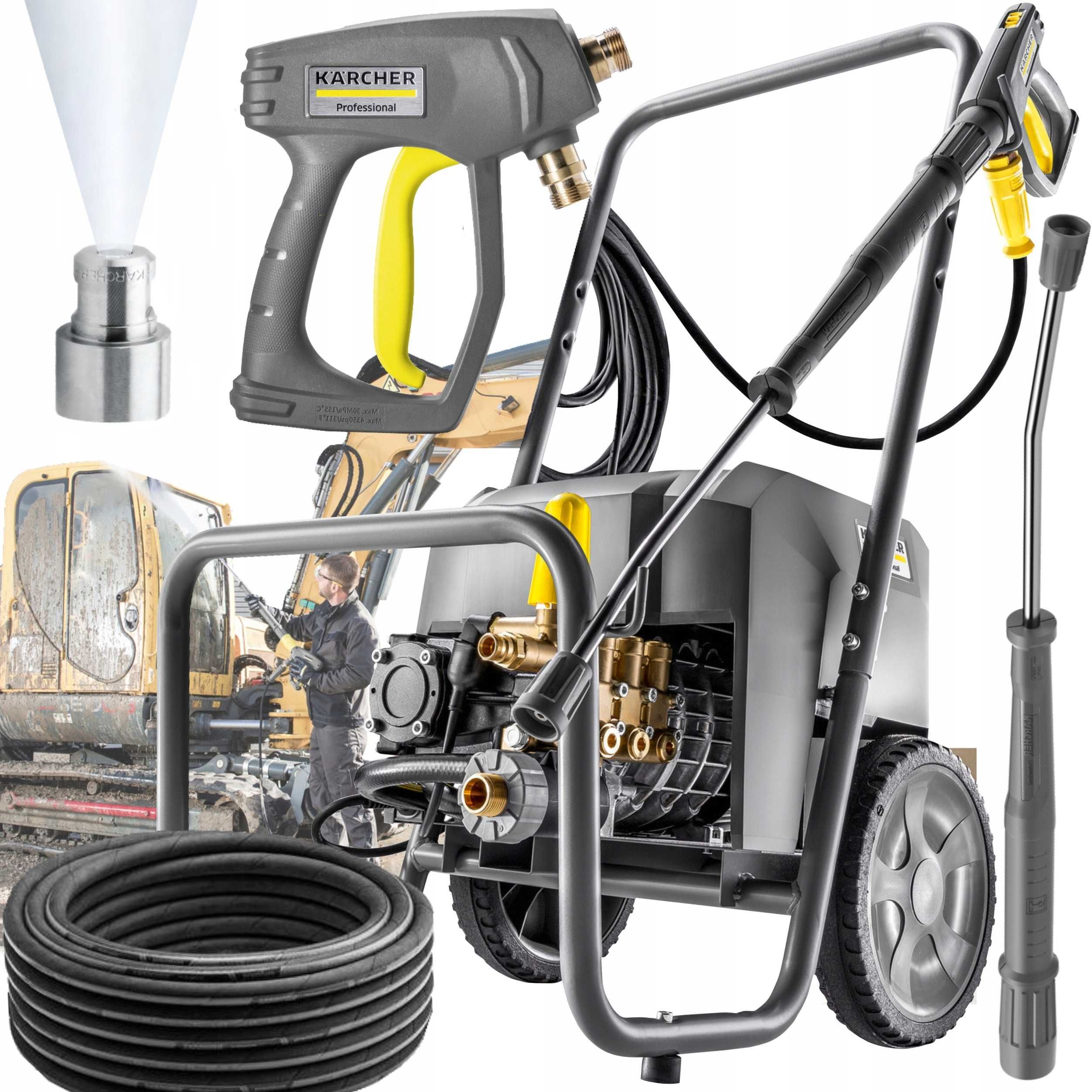 Mocna myjka ciśnieniowa KARCHER HD 10/25-4 S CLASSIC - 250 BAR