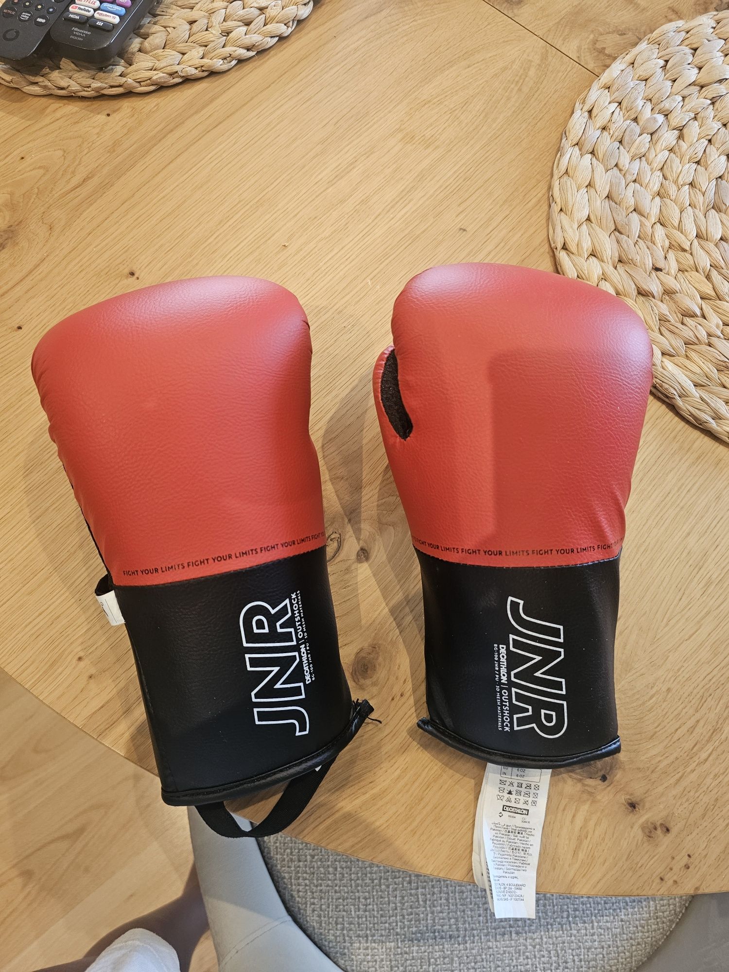Luvas boxe -  Como Novas - T.6oz