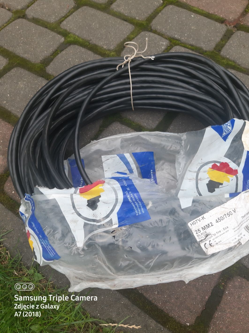 Sprzedam kabel 1x25mm 51mb