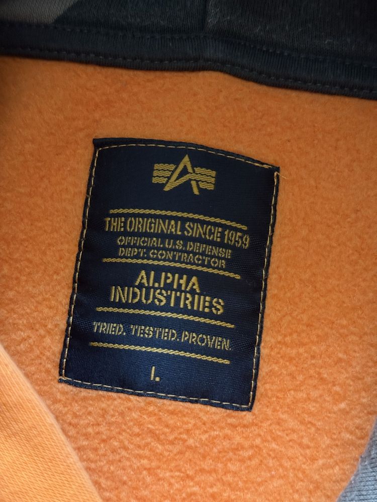 Худі Alpha Industries (оригінал)