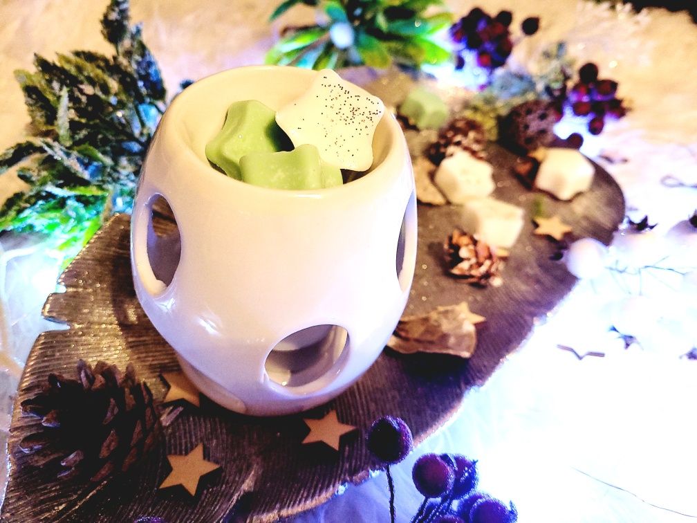 Wosk sojowy do kominka Świeża Lawenda zapachowy handmade 50g prezent
