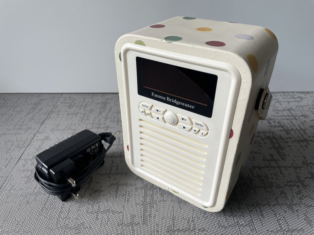 Портативне радіо Retro Mini Radio Emma Bridgewater (FM/Bluetooth/AUX)