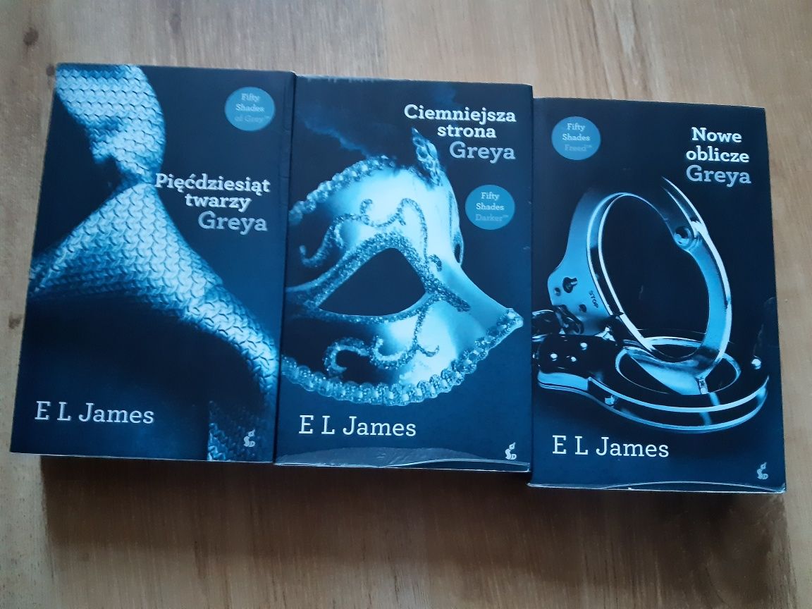 3 cz. E.L.James Pięćdziesiąt twarzy Greya ciemniejsza strona nowe