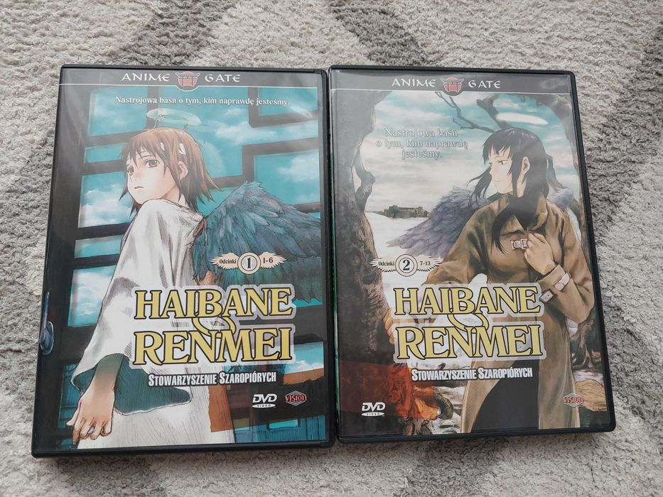 Haibane Renmei Anime Manga DVD Anime Gate wydanie kolekcjonerskie PL