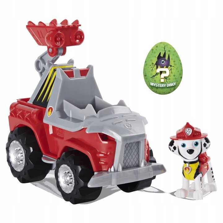 Psi Patrol MARSHALL Dino RESCUE Figurka + Pojazd
