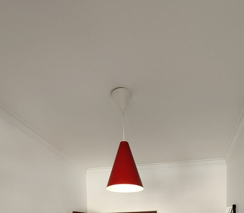 Candeeiro Vermelho Hotta IKEA