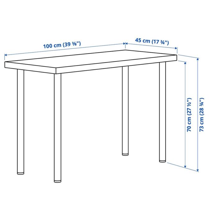 Secretaria branca IKEA