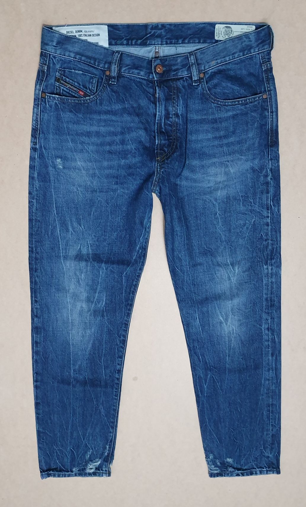 DIESEL MHARKY roz. 34/32 pas 92 cm made in Italy premium jeans