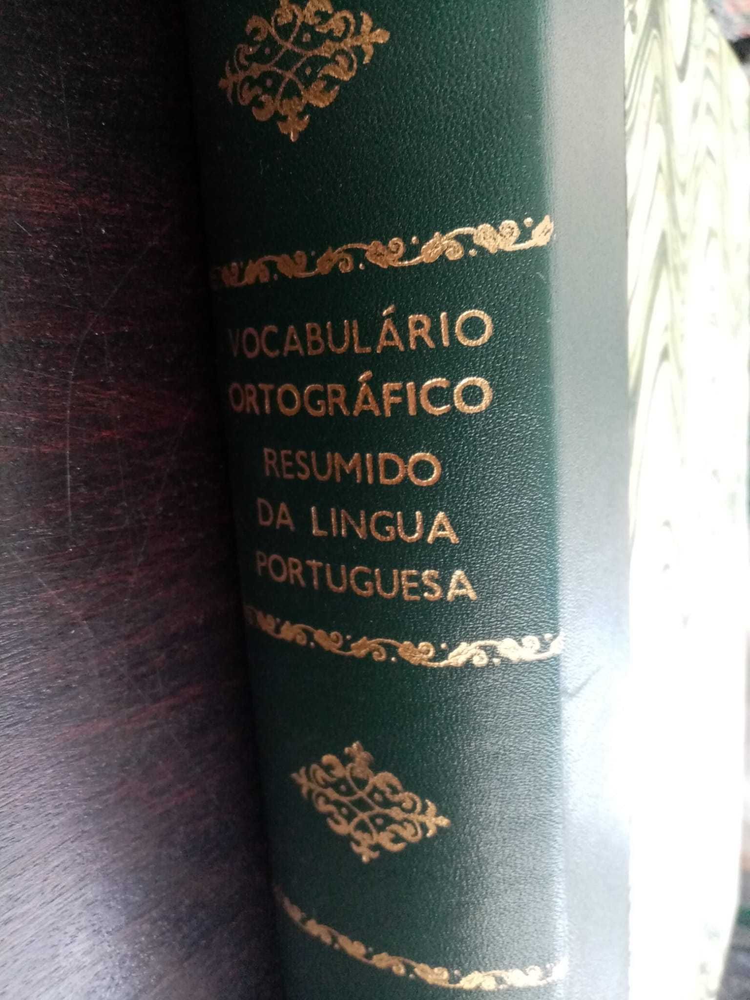livro: “Vocabulário ortográfico resumido da língua portuguesa”