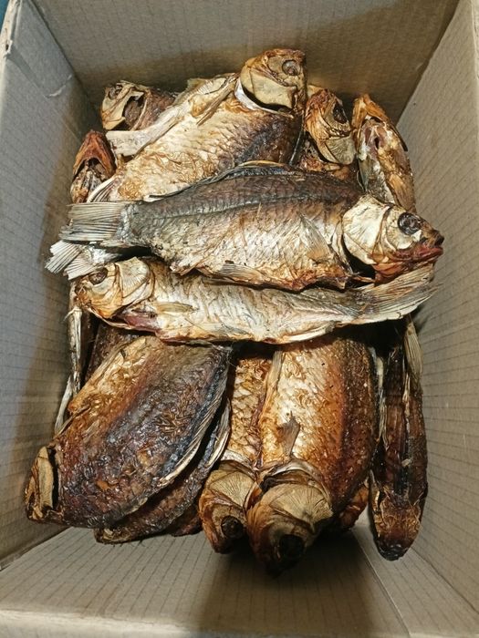 Риба сушена в печі, риба печена, копчена