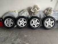 Alufelgi 14  4x108 z oponami letnimi Firestone .Odbiór osobisty