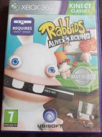 Gra Rabbids na żywo i w kolorze na xbox 360 kinect Alive & Kicking