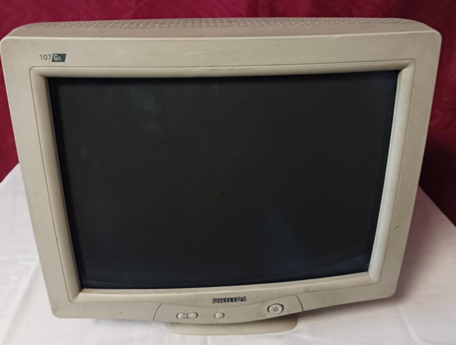 Retro komputer monitor CRT kineskopowy