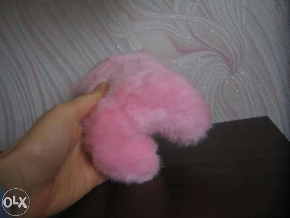 Новая мягкая игрушка "Розовый медвежонок"