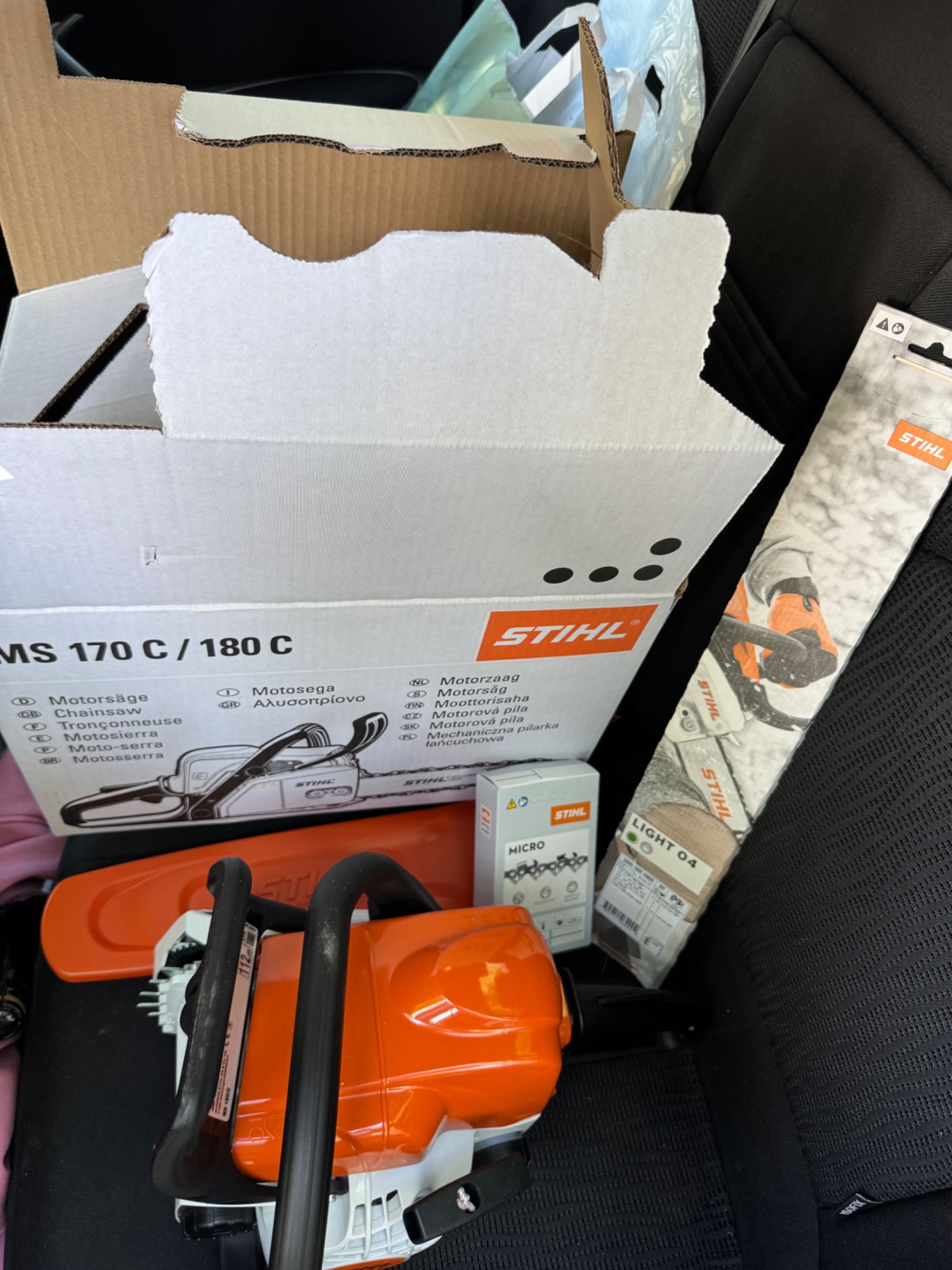 Piła spalinowa Stihl MS 180 C-BE. Nowa Easy2Start