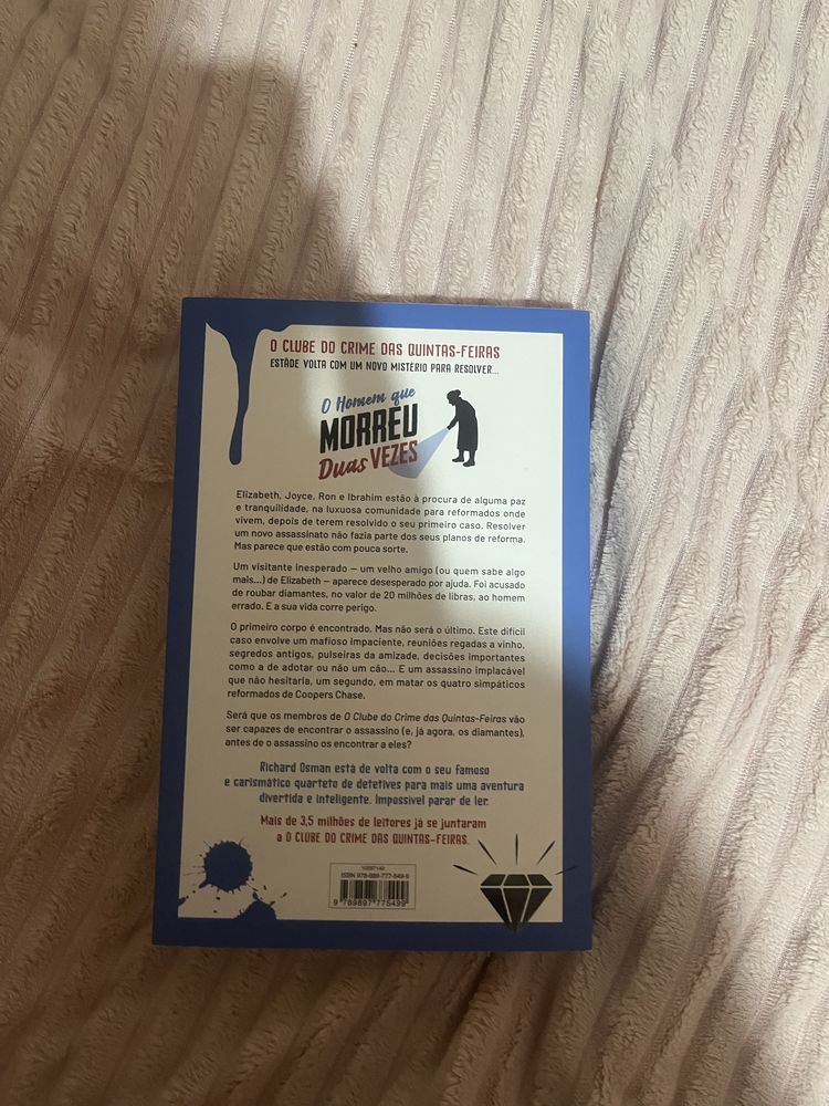 Livro O Homem que morreu duas vezes