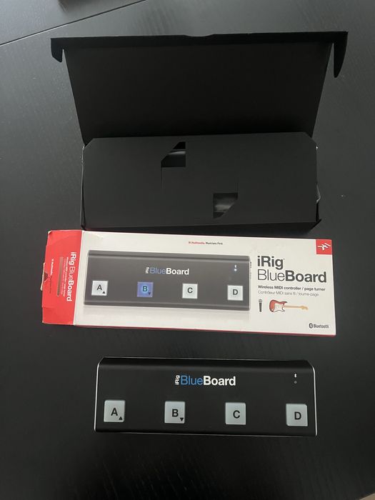 Irig BlueBoard Midi Pedal board