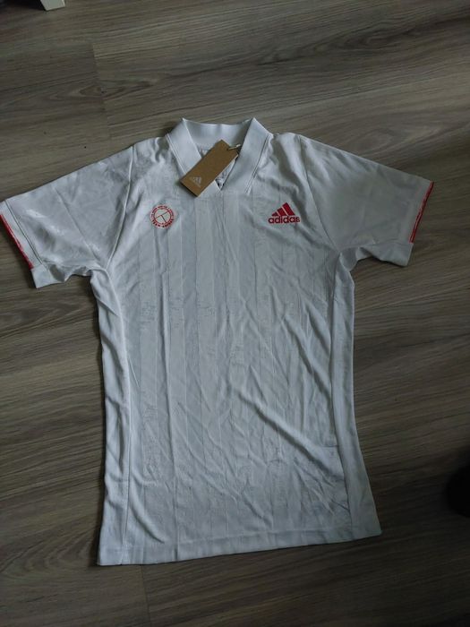 Dwie koszulki Adidas w cenie 1. Biała nowa