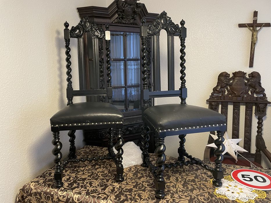 Krzesła Gdańskie 2 szt