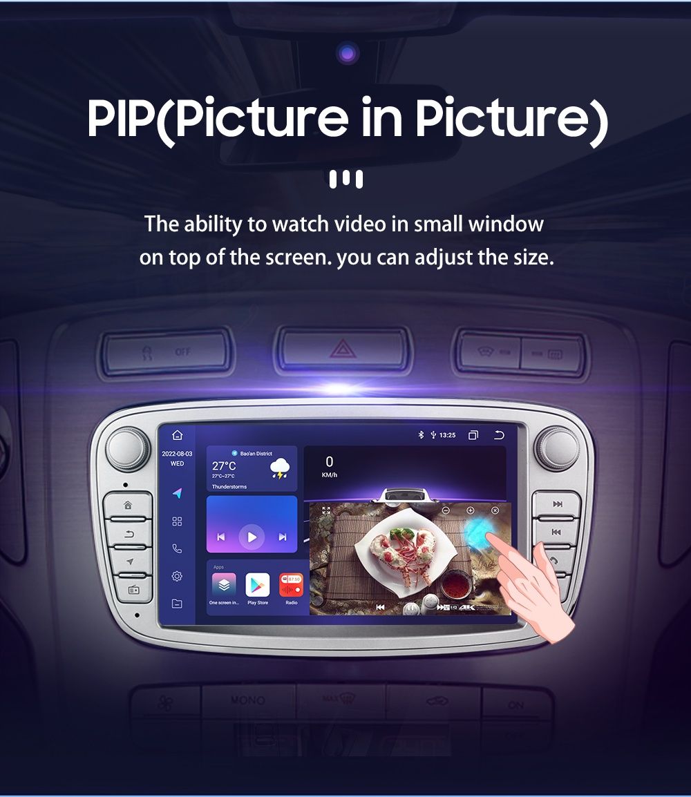 Radio Nawigacja Android 13 Ford Mondeo,Focus,S-Max,Galaxy,Kuga